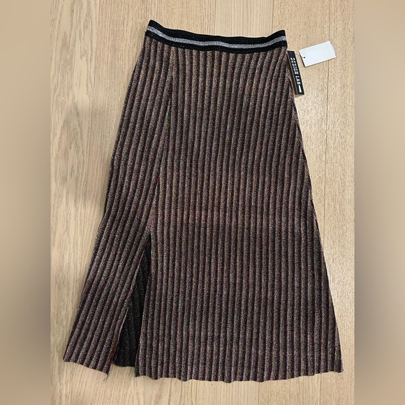 Lord & Taylor Design Lab Rainbow Midi Skirt - Picture 1 of 5